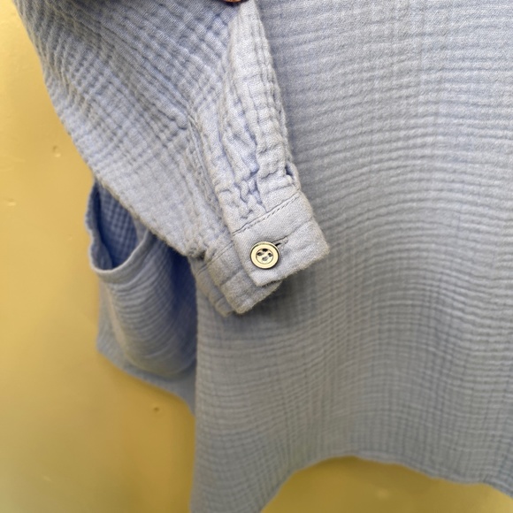 Soft Surroundings | Beachy Pullover Gauze Soft Texture Lightweight Comfy Tunic - Picture 7 of 14